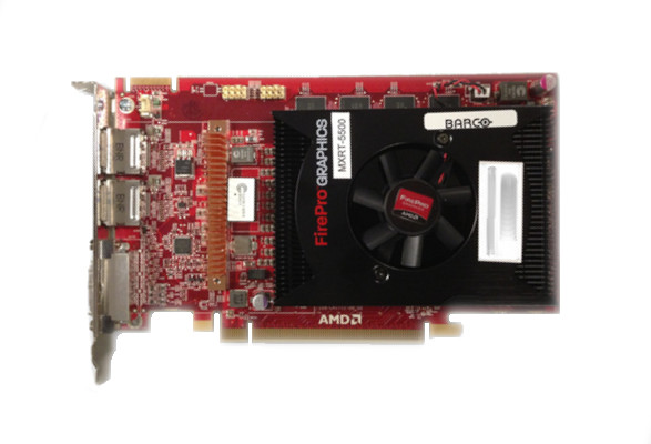 Barco MXRT-5500 3D PCIe Triple Head Graphic Card 2GB 13J K9306036-00